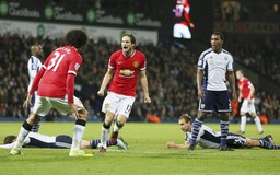 West Brom 2-2 M.U: Fellaini và Blind giải cứu Quỷ đỏ