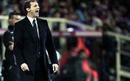 HLV Allegri rầu rĩ khi Juventus bị mất điểm