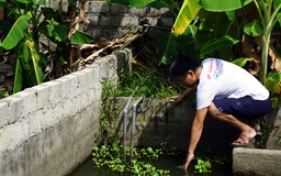 'Khát' nước sạch, hàng ngàn hộ dân Thanh Hóa phải tắm giặt bằng nước ao tù