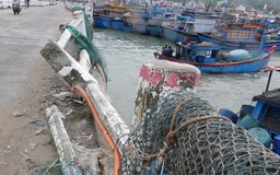 Hỏa tốc: Khuyến cáo ngư dân Quảng Ngãi không neo tàu cá vào cầu Thạnh Đức