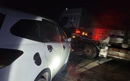 Quảng Ngãi: Tai nạn giao thông trên đường tránh QL1A, 3 người bị thương