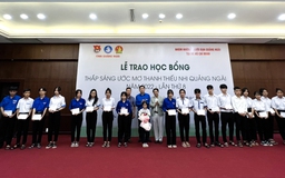 400 triệu đồng học bổng cho học sinh Quảng Ngãi