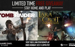 Tomb Raider được tặng miễn phí nhằm khuyến khích tinh thần chống dịch Covid-19
