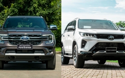 Xe SUV 7 chỗ dưới 1,5 tỉ đồng: Chọn Ford Everest 2023 hay Toyota Fortuner?