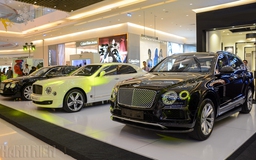 Ngắm dàn xe siêu sang Bentley trị giá 70 tỉ đồng tại TP.HCM