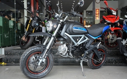 Nhái thiết kế Ducati Scrambler, xe Trung Quốc có giá chỉ 36 triệu đồng