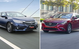 Sedan tầm 1 tỉ đồng, nên mua Honda Civic mới hay Mazda6?