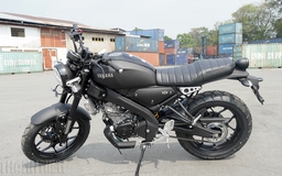 Cận cảnh ‘xế nổ hoài cổ’ Yamaha XSR 155 tại Việt Nam