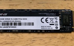Lexar NM620 – SSD chuẩn NVMe Gen 3 cho máy tính game tầm trung