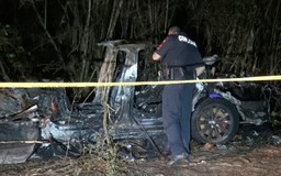Xe Tesla tự lái đâm vào cây, hai người trên xe thiệt mạng