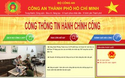 Công an TP.HCM ra mắt cổng thông tin cung cấp 150 dịch vụ hành chính công