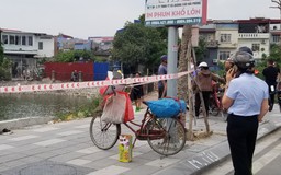 Hải Phòng: Phát hiện thi thể cụ ông nhặt ve chai trên hồ An Biên