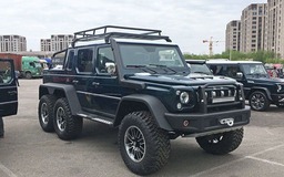 BAIC BJ80 6x6 có thiết kế giống hệt Mercedes G63 AMG 6x6