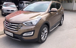 Hyundai SantaFe 2015 máy dầu dùng 5 năm bán lại hơn 850 triệu đồng