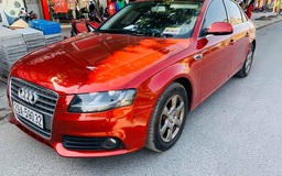 Audi A4 2.0T sử dụng gần 10 năm bán giá rẻ hơn Toyota Vios