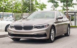 Xe nhập BMW 520i giảm giá rẻ hơn Mercedes E180 lắp ráp