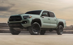 Toyota Tacoma 2021 cải tiến ngoại hình hầm hố hơn