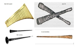 Các loại sáo, kèn và nhạc cụ gõ dân gian độc đáo của người Ukraine