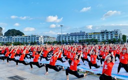 1.000 người tham gia đồng biểu diễn yoga tại Phố đi bộ Nguyễn Huệ (TP.HCM)