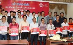 Trao giải cuộc thi dự đoán SEA Games 2015 bằng tin nhắn