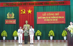Giám đốc công an Bình Định, Phú Yên đổi nhiệm vụ cho nhau