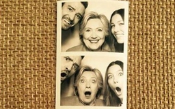 Sốt ảnh vợ chồng Justin Timberlake nhí nhố bên Hillary Clinton