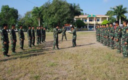 Những ngày đầu tập làm lính biên phòng