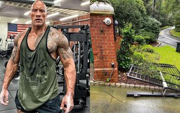 The Rock gây 'bão mạng' vì tay không phá cổng sắt