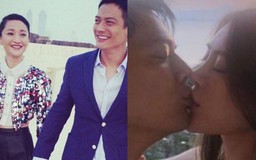 Chồng Châu Tấn công khai hôn bạn gái mới