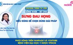 Sưng đau họng - hiểu đúng để chọn đúng giải pháp