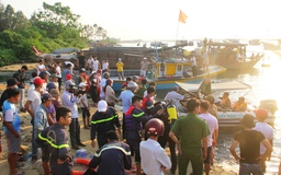 Xác định nguyên nhân lật ghe trên sông Thu Bồn khiến 5 người mất tích