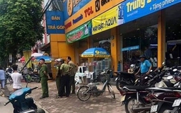 Tạm giữ đối tượng dùng kiếm truy sát bảo vệ cửa hàng điện máy tại Hà Nội