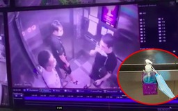 Hà Nội: Nam thanh niên nhổ nước bọt, bỏ khẩu trang đã dùng trong thang máy chung cư