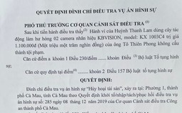 Vụ bị can 'ép' Viện KSND truy tố mình: Đình chỉ điều tra vụ án