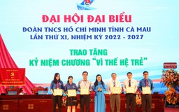 Anh Nguyễn Hoàng Đạo tái đắc cử Bí thư Tỉnh đoàn Cà Mau