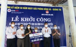 PC Quảng Trị khởi công xây dựng nhà đại đoàn kết