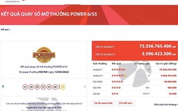 Jackpot vượt 75 tỉ đồng, thu hút người chơi trước thềm 30.4 - 1.5