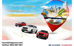 Phiêu cùng xế mới với ưu đãi hấp dẫn khi mua xe Hyundai trong tháng 6