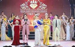 Phạm Thị Minh Phi đăng quang Hoa hậu Thiện nguyện Hoa hậu Doanh nhân Việt Nam 2022