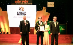 Sài Gòn Thiên Phúc nhận giải thưởng ‘Top 10 thương hiệu mạnh Đất Việt 2017’