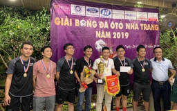 Sôi nổi giải bóng đá ô tô Nha Trang năm 2019