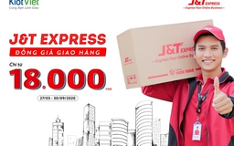 J&T Express đồng giá giao hàng chỉ từ 18.000 đồng trên KiotViet