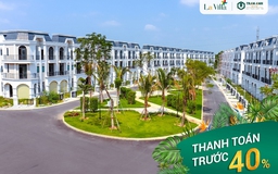 Chỉ thanh toán trước 40% sở hữu nhà phố trung tâm TP.Tân An