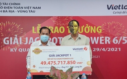 Người chơi thứ hai trúng Jackpot tặng từ thiện 200 triệu đồng, tri ân điểm bán hàng