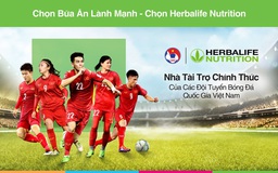 Herbalife Việt Nam trở thành nhà tài trợ của đội tuyển bóng đá Việt Nam