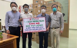 Tập đoàn Phương Trang tặng thêm nhiều thiết bị y tế