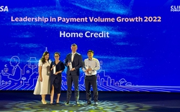 Home Credit - Đối tác hàng đầu tăng trưởng doanh số thanh toán từ Visa Award