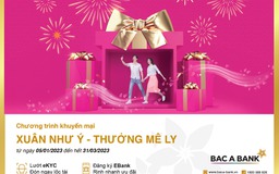 Đón xuân như ý - nhận thưởng mê ly cùng BAC A BANK