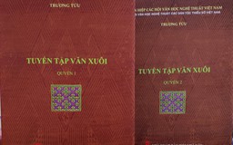 Tuyển tập văn xuôi Trương Tửu – cây bút phong cách đầu thế kỷ 20