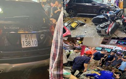 Nữ tài xế lái Mercedes tông hàng loạt xe máy: Sức khỏe các nạn nhân ra sao?